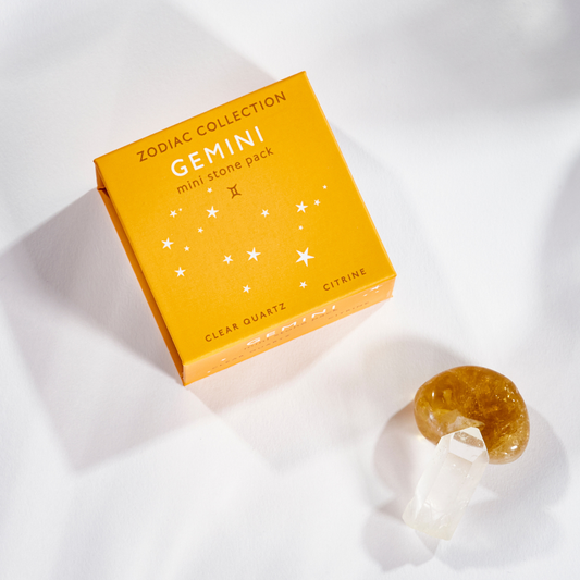 Gemini Zodiac Mini Crystal Pack - Boxed Bliss Creations