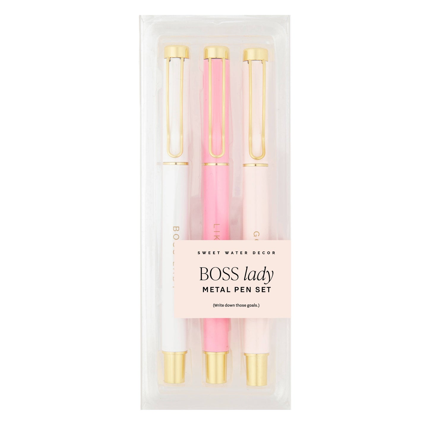 Boss Lady Metal Pen Set - Gifts & Home Decor