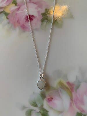 Bezel Necklace - Mini Gemstone