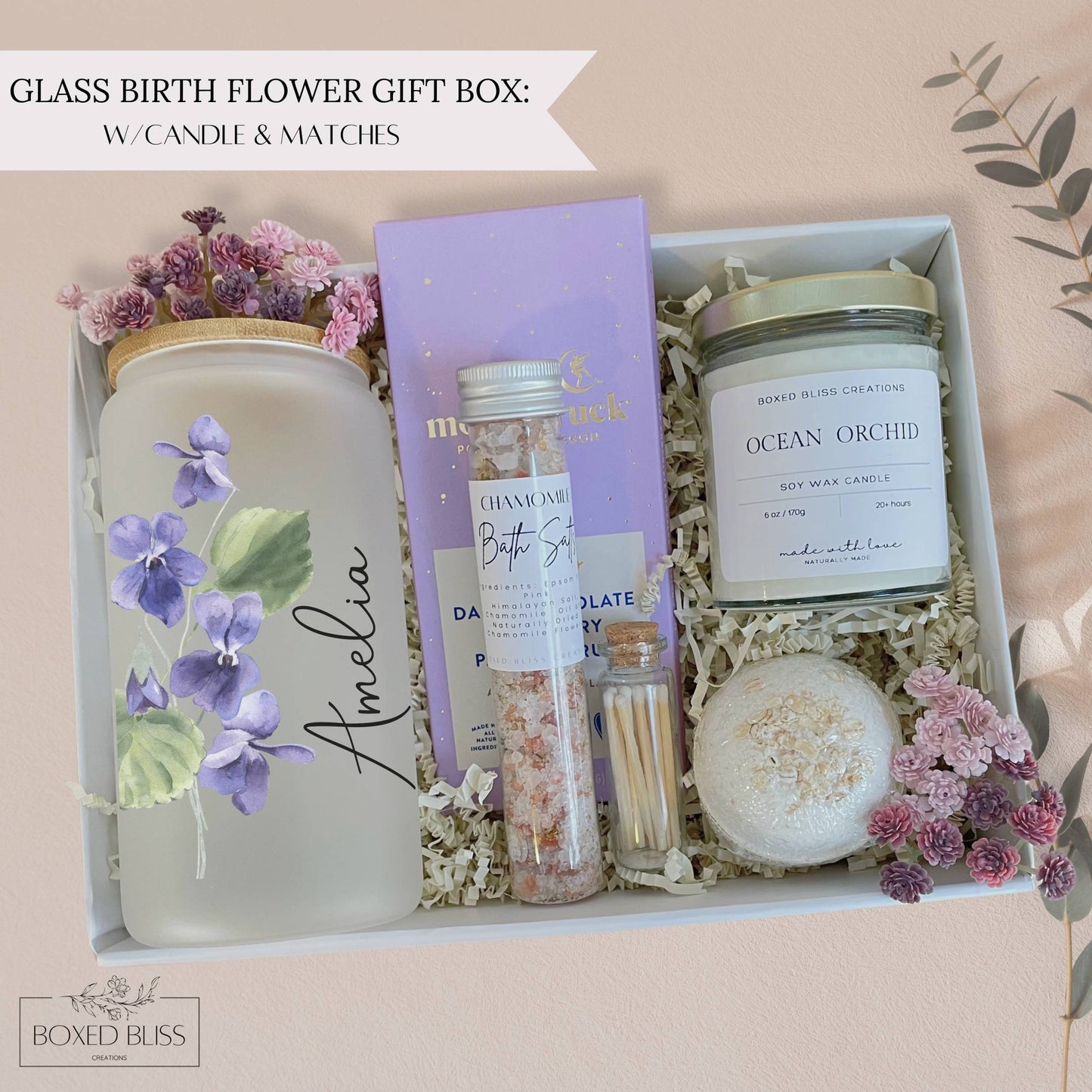 Birth Month Flower Gift Box