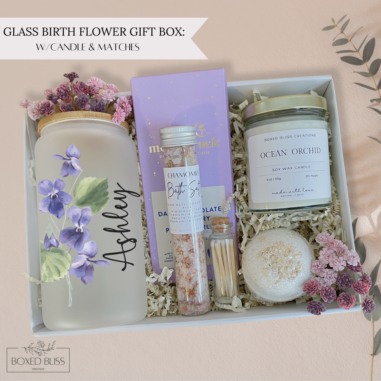 Birth Month Flower Gift Box