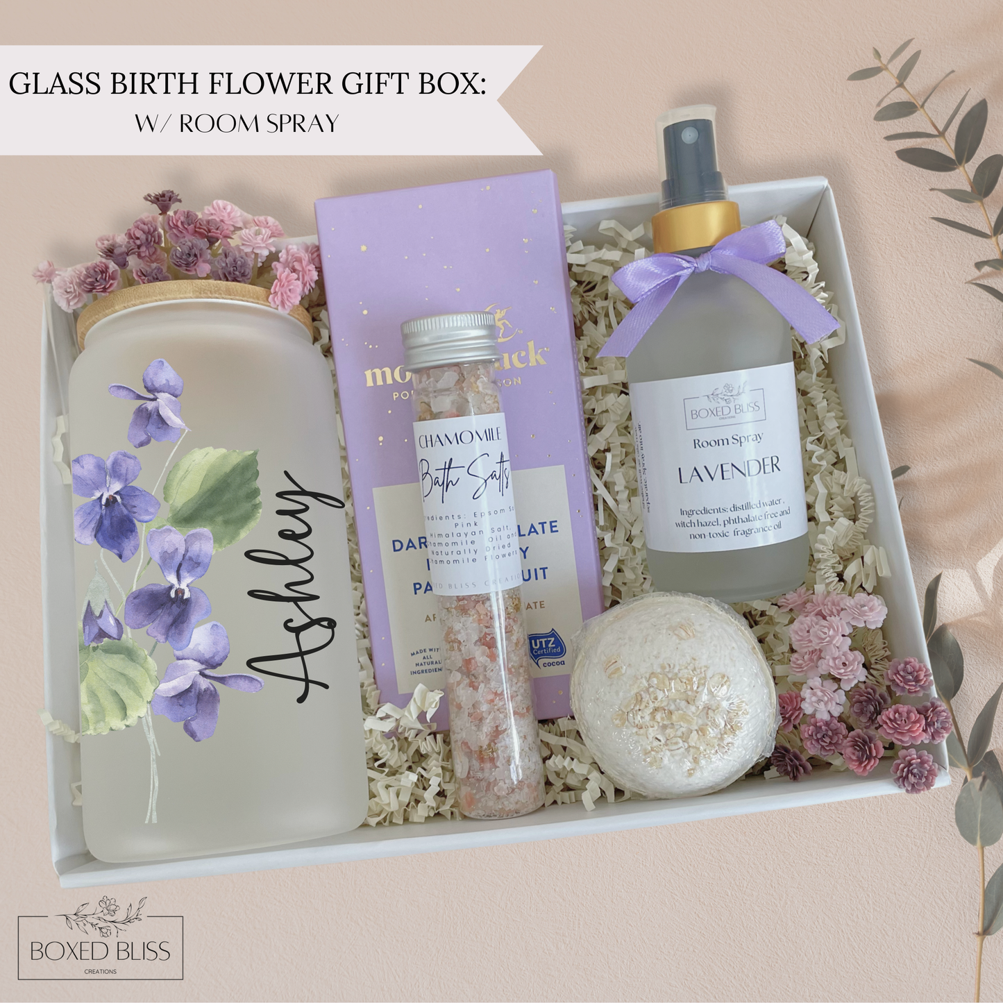 Birth Month Flower Gift Box