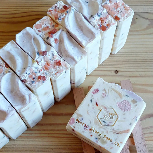 Rustic Glory Soap Company Confetti (Lavender Eucalyptus) Soap - Boxed Bliss Creations