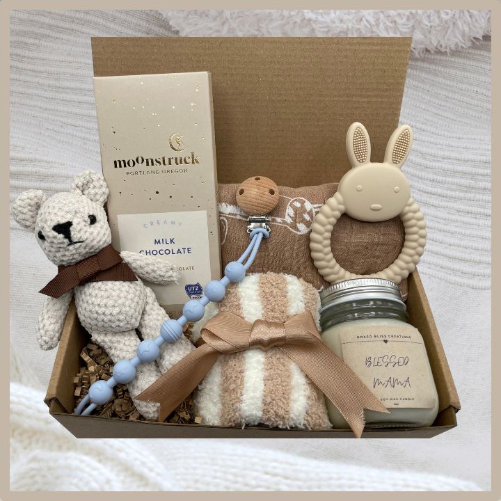 Small Wonder Baby Neutral Gift Box - Boxed Bliss Creations